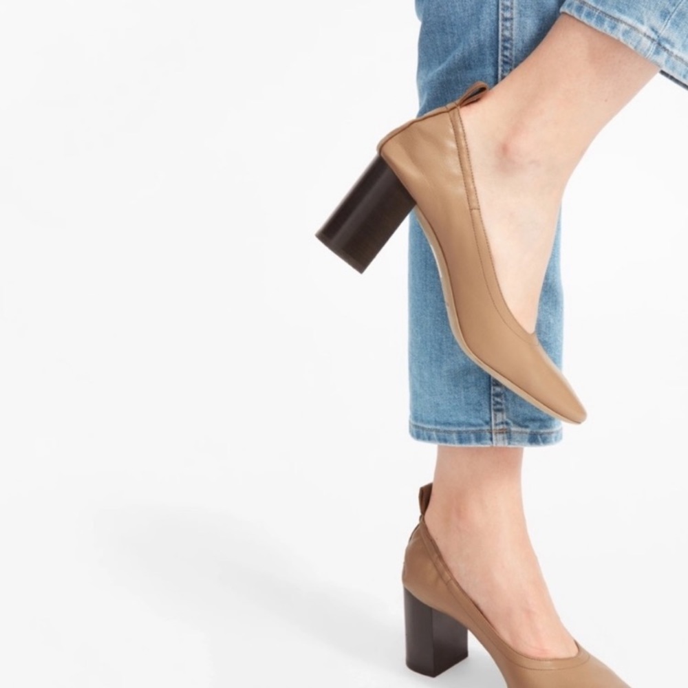 Everlane Nude The Day Heel size 8.5